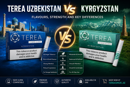 TEREA Uzbekistan vs Kyrgyzstan: Flavours & Strength Guide