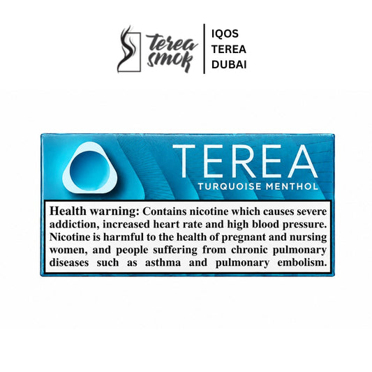 IQOS TEREA Turquoise Menthol Italy in Dubai UAE